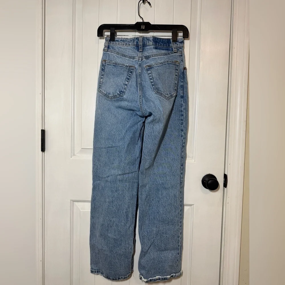 Abercrombie & Fitch Blue Straight Leg Jeans
